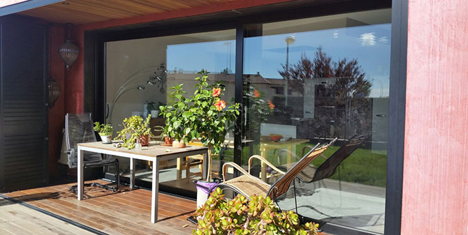 ventanas de aluminio que protegen y aislan del frío