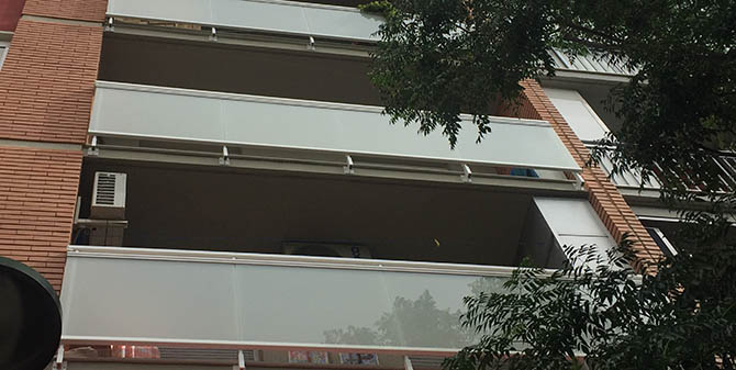 terrazas de aluminio